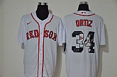 Red Sox 34 David Ortiz White 2020 Nike Cool Base Fashion Jersey,baseball caps,new era cap wholesale,wholesale hats
